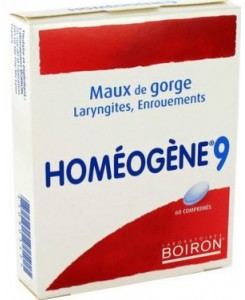 Homeogene 9 - Maux de Gorge Enrouments