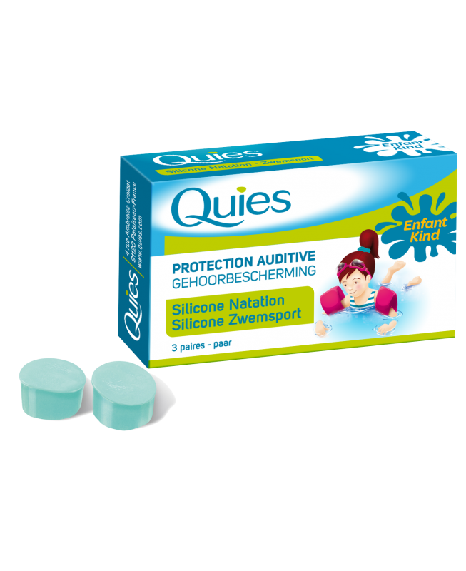 Quies protection auditive - silicone natation
