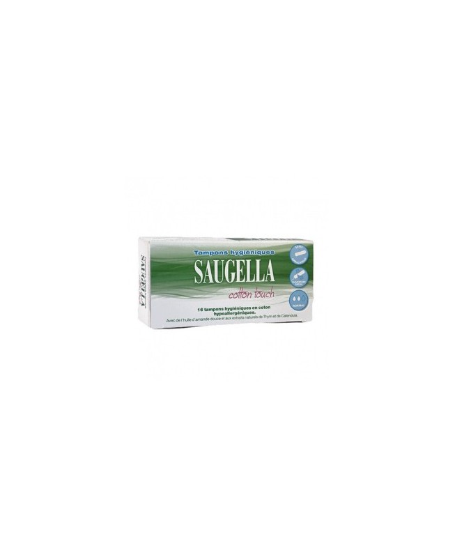 Saugella - Boite de 16 tampons en coton