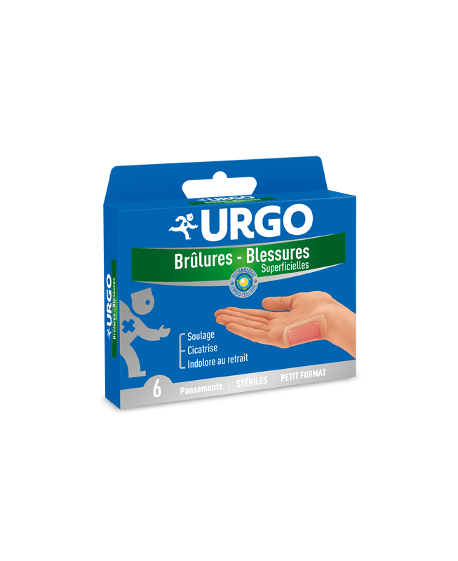 URGO - Pansements Brûlures et blessures superficielles