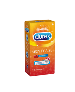 Durex - Préservatifs Sexy fraise