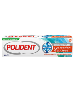 Polident - Crème fixative prothèse dentaire Protection gencives