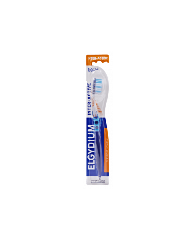 Elgydium inter- active brosse à dents souple