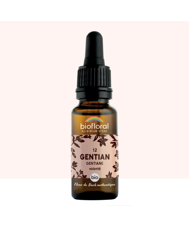 Fleur de Bach Authentique - Gentian (Gentiane) n 12 Biofloral