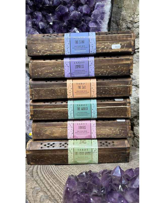 support COFFRET DIFFUSEUR TAROT + 10 BATONS
