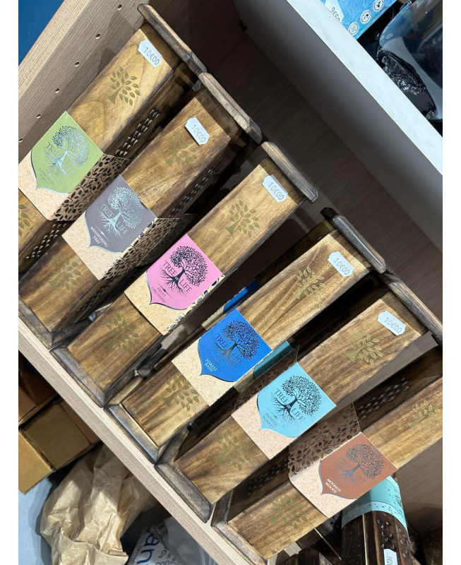 support COFFRET DIFFUSEUR ARBRE DE VIE + 10 BATONS