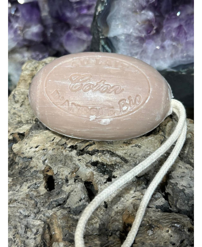 Savon Corde Lait d'Anesse FLEUR DE COTON
