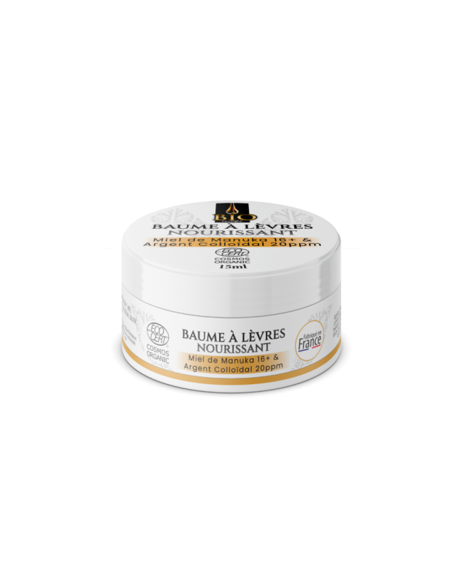 BAUME LEVRES Miel manuka/ Argent colloidal