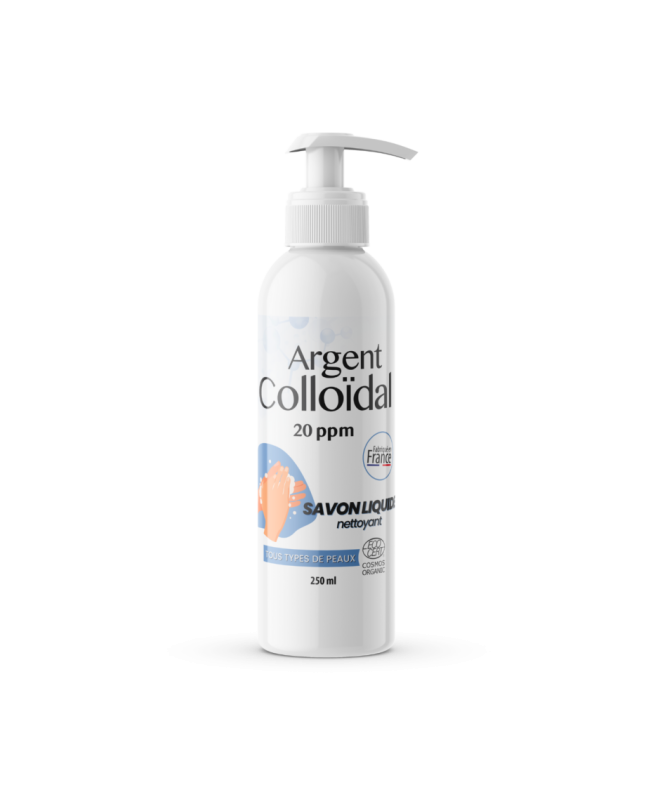 Savon mains Argent colloidal 250 ml