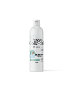 Gel douche argent colloidal