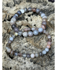 BRACELET AGATE BOSWANA