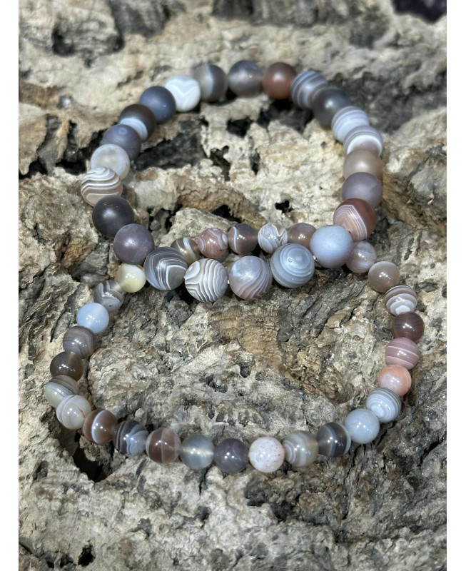 BRACELET AGATE BOSWANA