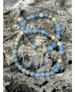 BRACELET CALCITE BLEUE