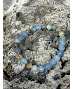 BRACELET CALCITE BLEUE