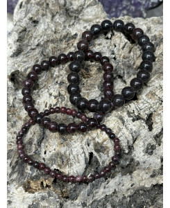 BRACELET GRENAT ROUGE