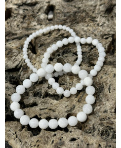 BRACELET JADE BLANC