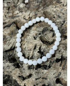 BRACELET JADE BLANC
