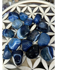 AGATE BLEUE