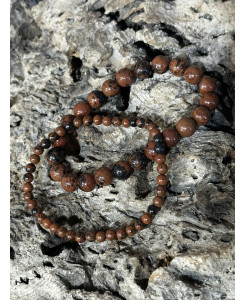 BRACELET OBSIDIENNE POURPRE