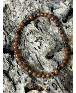 BRACELET OBSIDIENNE POURPRE