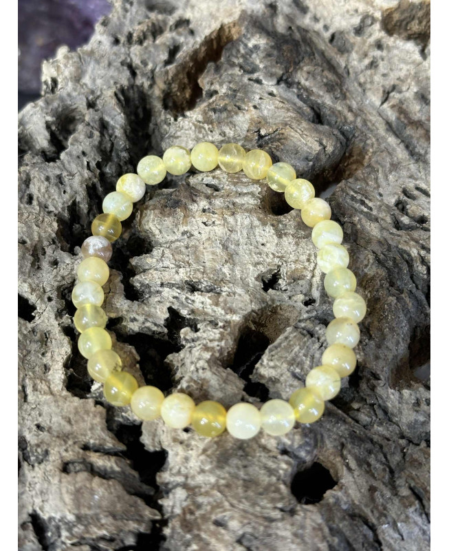 BRTACELET OPALE JAUNE