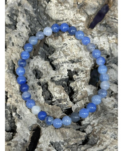 BRACELET QUARTZ BLEU