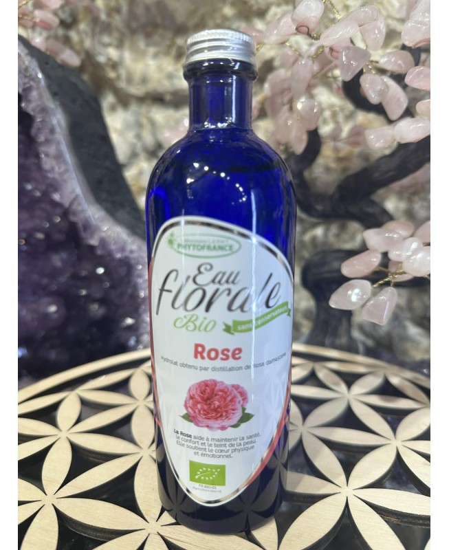eau florale de rose de damas bio
